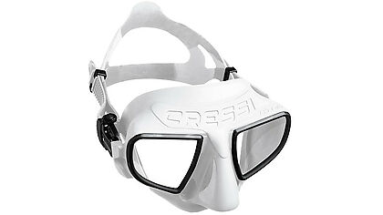 Lassdive Shop - Máscara parea apnea Cressi Atom, color blanco