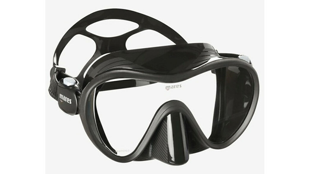 Lassdive Shop - Máscara de submarinismo Mares Tropical negro
