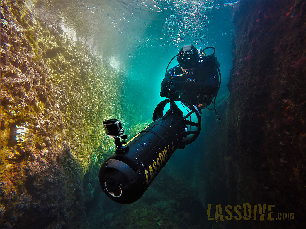 Lassdive - Course de plongée Scooter SSI PADI CMAS FEDAS PSS