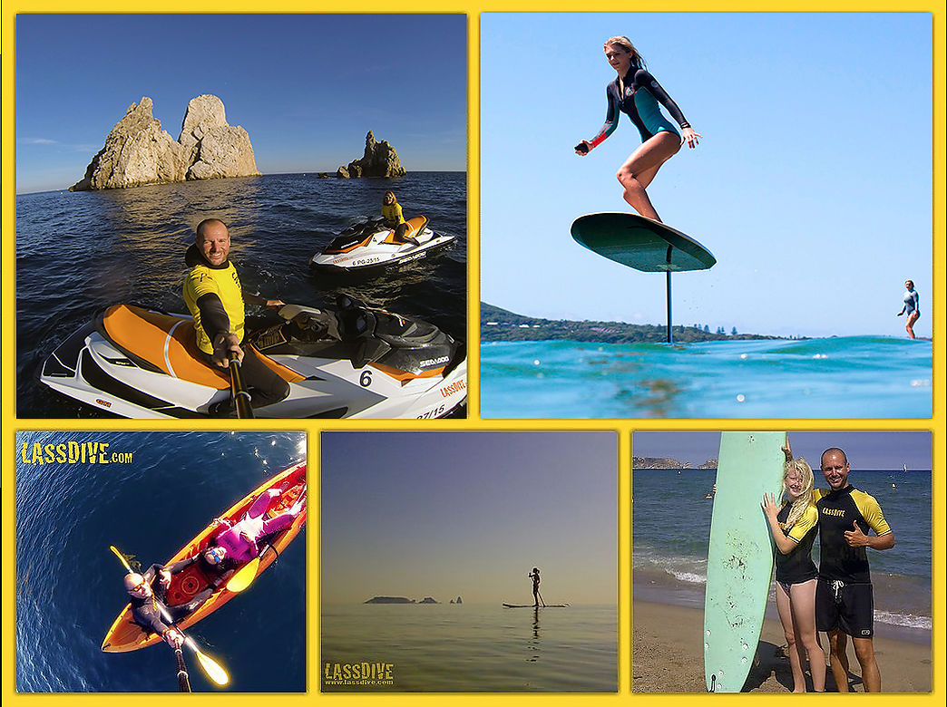 Lassdive's sports activities offer - Estartit pack