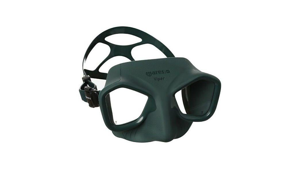 Máscara de apnea Mares Viper, color verde