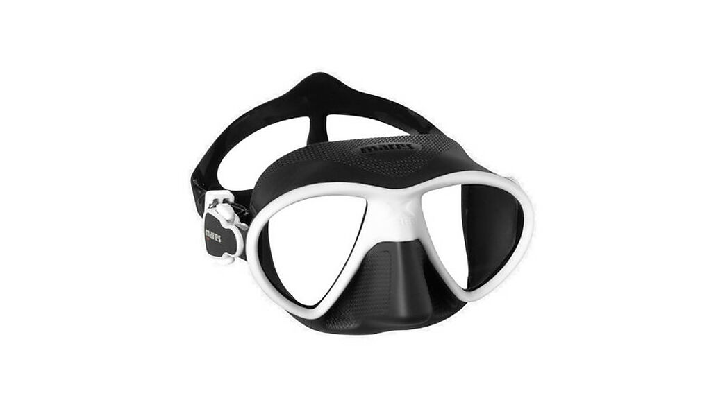 Masque d'apnée Mares X-Free, couleur noir-blanc