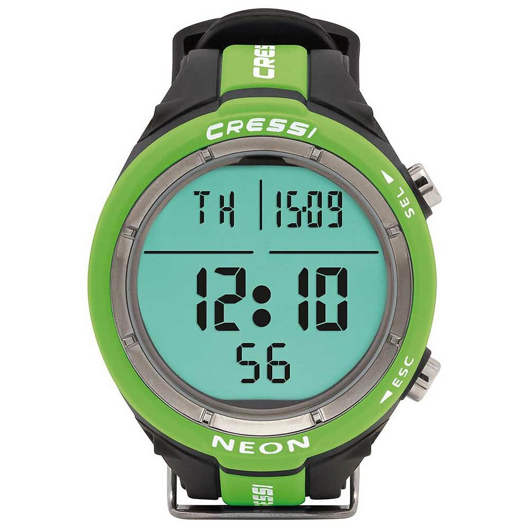 Lassdive shop - Computer for freediving Cressi Neon green