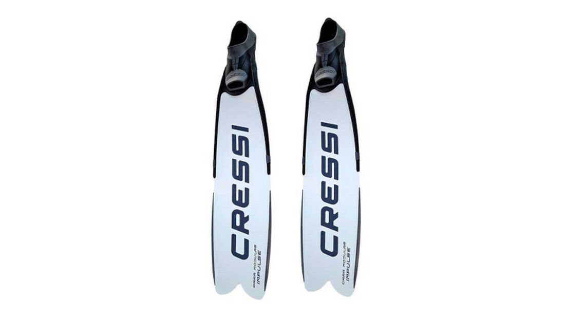Lassdive Shop - Palmes apnée Cressi Gara Modular Impulse, blanc