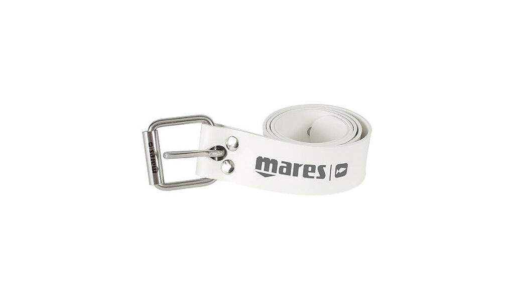 Lassdive Shop - Cinturón de apnea Mares Marsellés elástico blanco