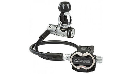 Lassdive Shop - Regulator for scuba diving special deal  Cressi Master first stage AC25m and second stage Master Chrome