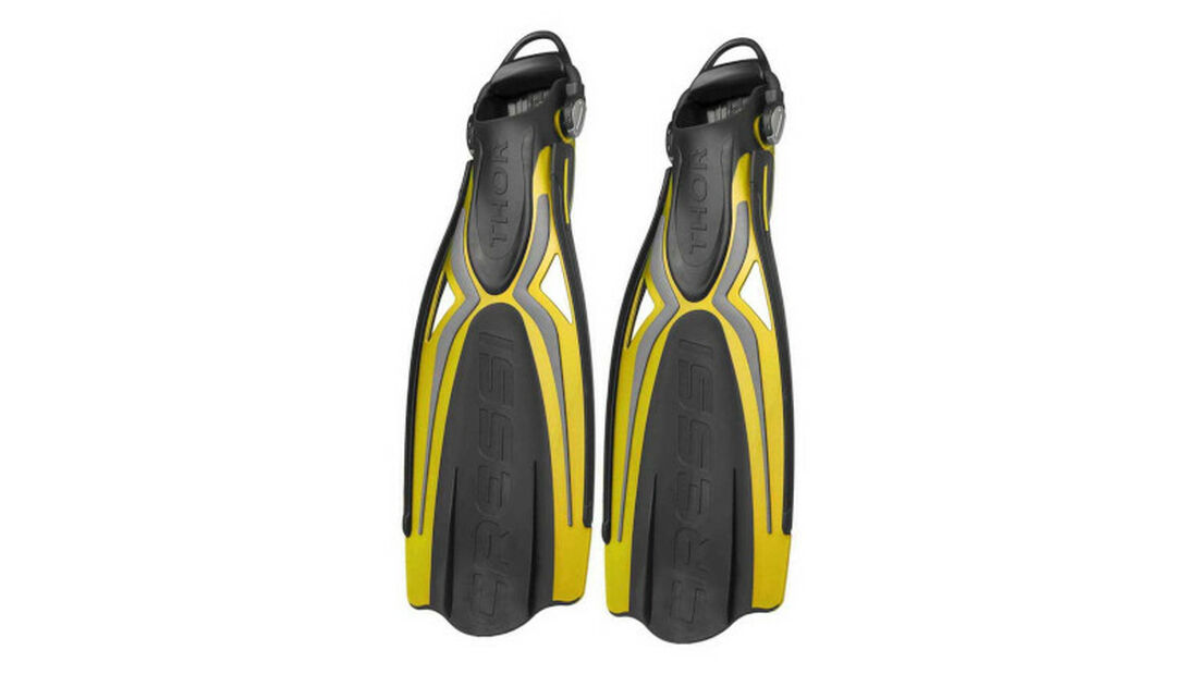 Lassdive shop - Palmes pour plongée Cressi Thor EBS jaune