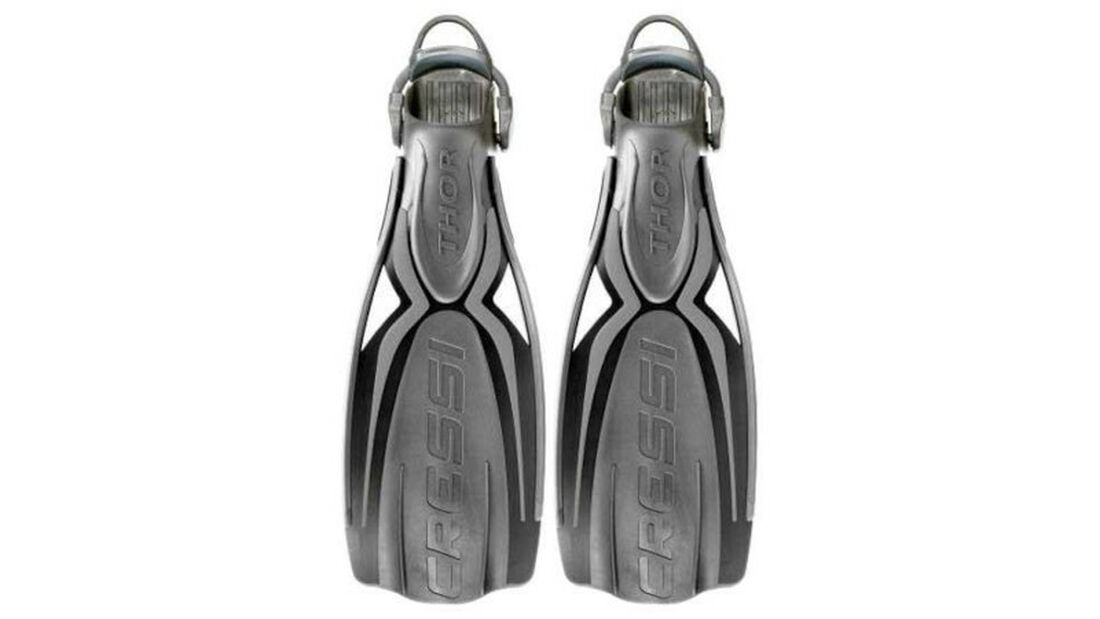 Lassdive shop - Palmes pour plongée Cressi Thor EBS gris