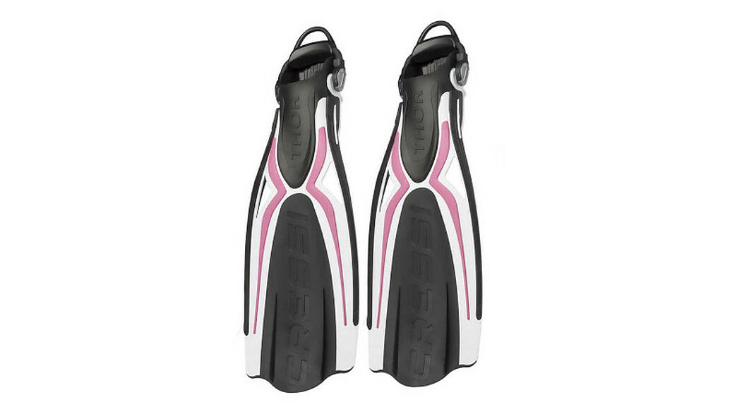 Lassdive shop - Fins for scuba diving Cressi Thor EBS pink