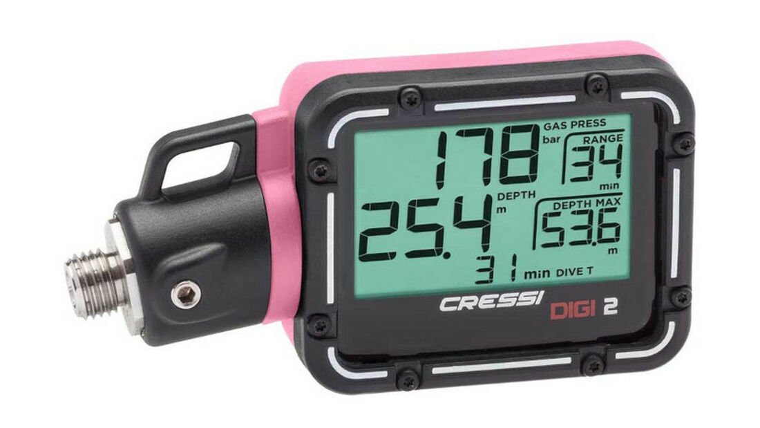 Lassdive Shop - Ordinador de submarinisme i busseig consola digital Cressi Digi 2, rosa 01