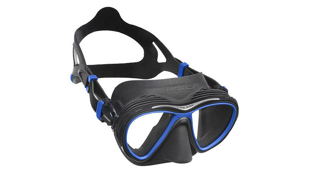 Lassdive Shop - Mask for scuba diving Cressi Quantum blue
