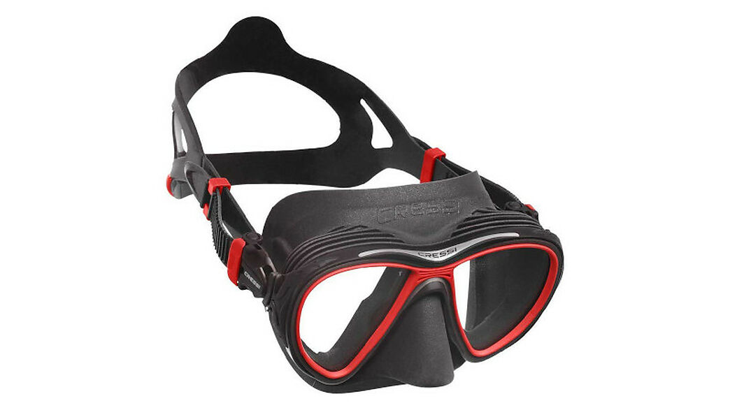 Lassdive Shop - Mask for scuba diving Cressi Quantum red