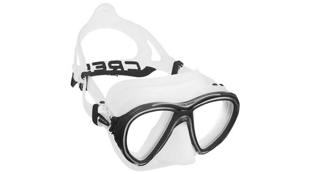 Lassdive Shop - Máscara de submarinismo y buceo Cressi Quantum transparente-negro