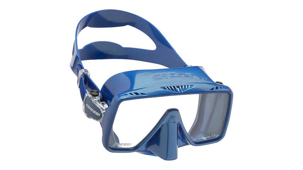 Lassdive Shop - Mask for scuba diving Cressi SF1 blue