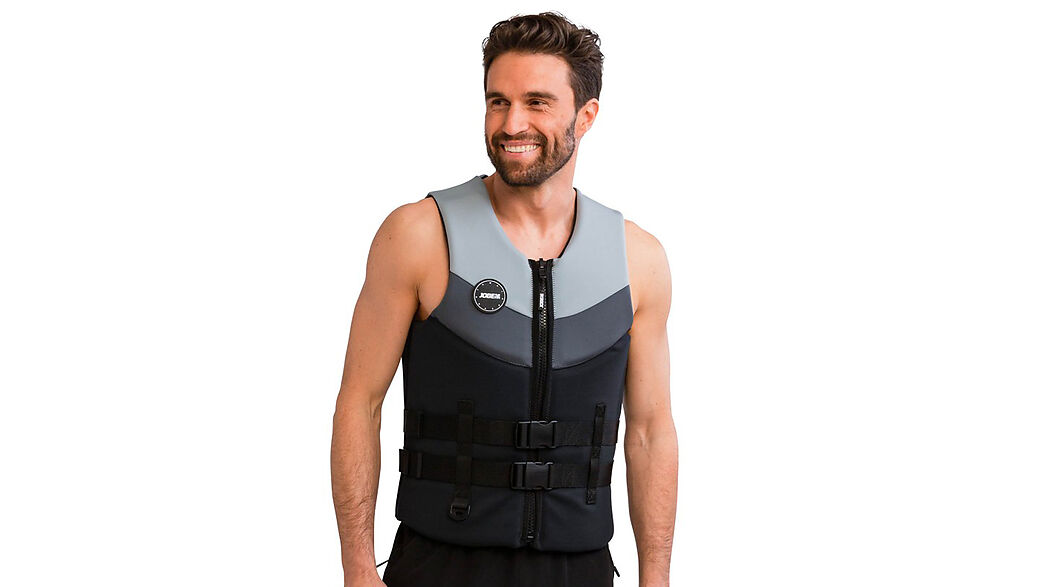 Lassdive Shop - Live vest JOBE Graphite grey for jet ski and water sports