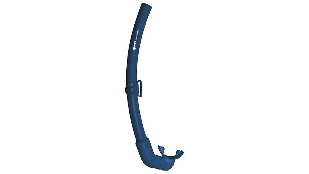 Lassdive Shop - Tuba snorkel flexible flottant pour apnée Mares Element Floating bleu