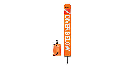 Lassdive - Deco buoy for decompression Mares for scuba diving with bag and carabina 01