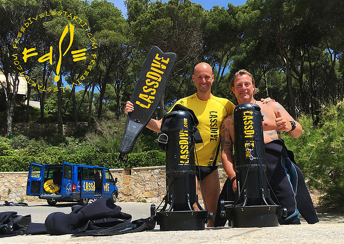 Un èxit el curs d'especialitat d'apnea amb scooter a Freedive l'Estartit!