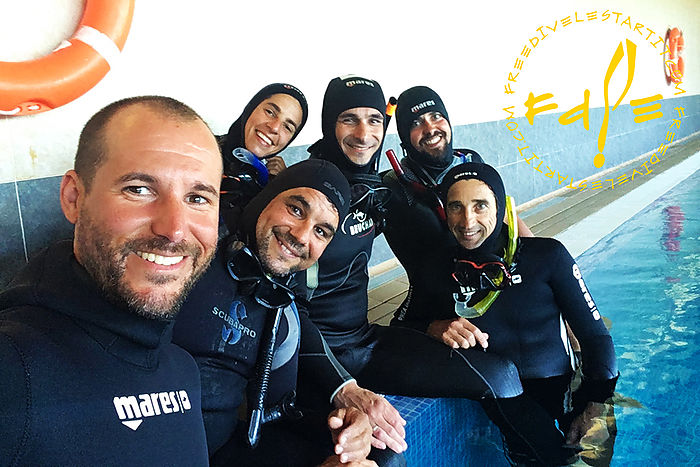 Curso de apnea SSI Instructor Básico en España con Freedive l'Estartit