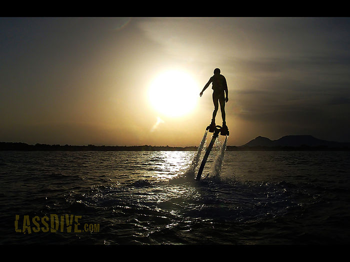 Lassdive, Flyboard at Costa Brava