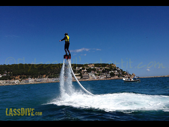 Lassdive, Flyboard a l'Estartit