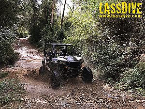 Nature, 4x4 driving skills, water and mud