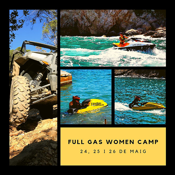 Ja has fet la teva inscripció a la Full Gas Women Camp?