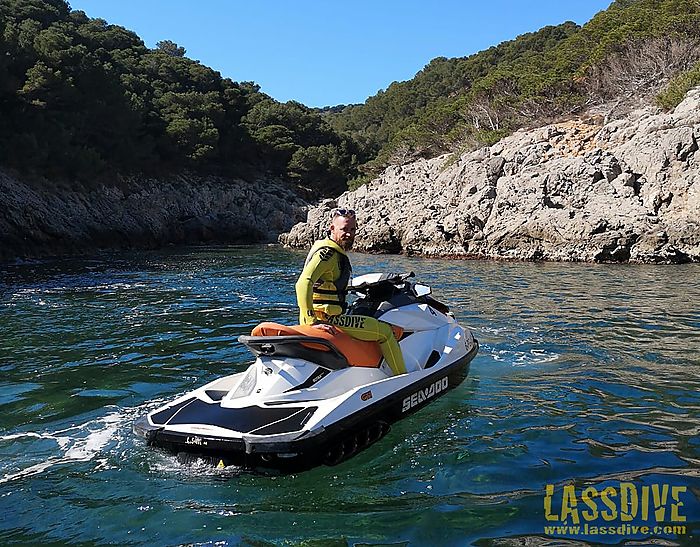 Relato de una aventura en JetSki, Islas Medas, Costa Brava