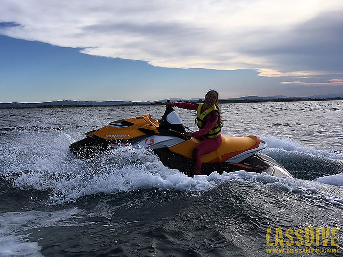 Rutas de lujo en moto de agua en Gerona