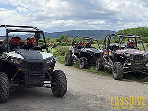 Routes au départ de La Bisbal d'Empordà en 4x4