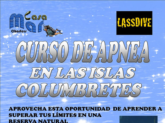 Lassdive - Curso de apnea vida a bordo en Columbretes