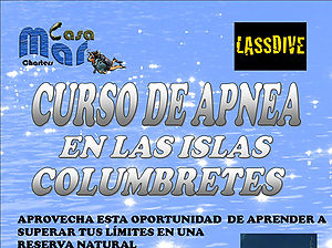 Lassdive - Curs d'apnea vida bord a Columbretes