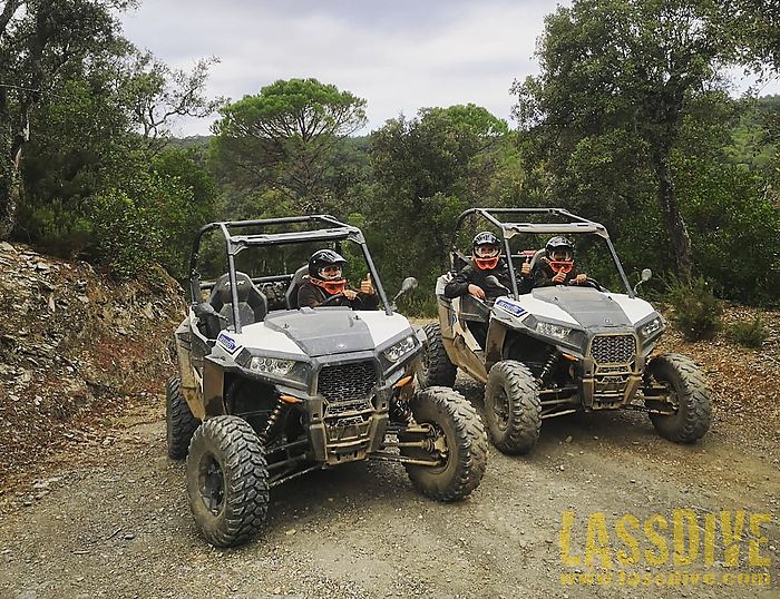 Les aventures palpitantes en buggy à travers les Gavarres