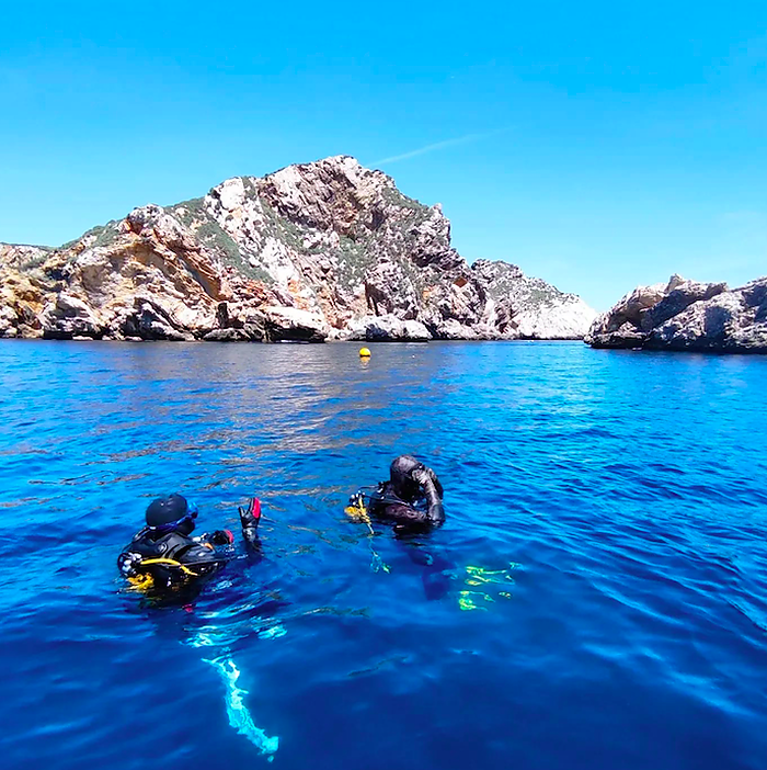 Nuevo de buceo Open Water en Barcelona, el Garraf.