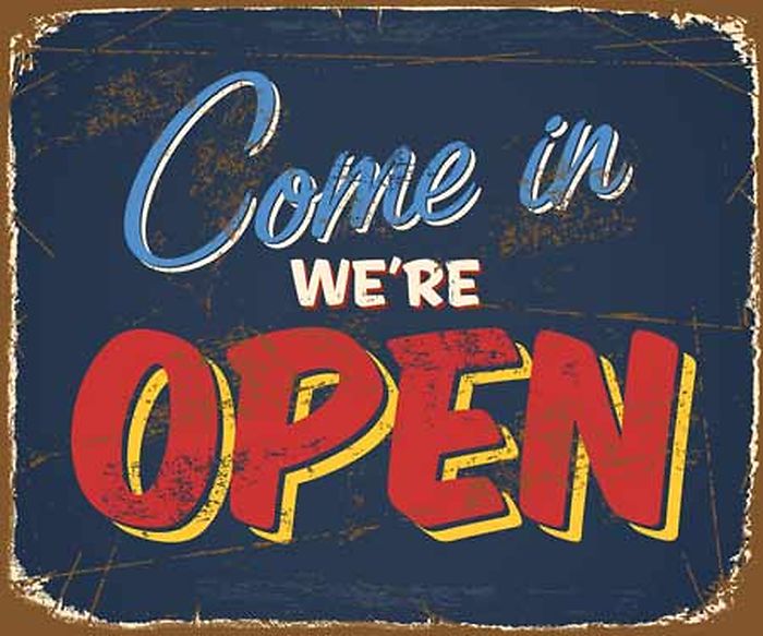 We are already open!!